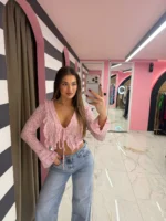 Romantic Lace Blouse - Image 3