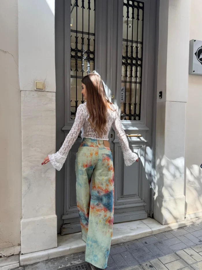 Sunset Tie-Dye Palazzo - Image 2