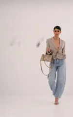 Chic Ruffle Blazer - Image 2