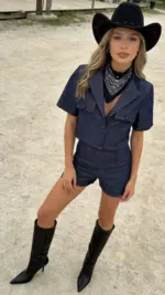 Cowgirl Denim Set