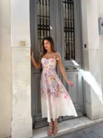 Floral Muse Midi Dress