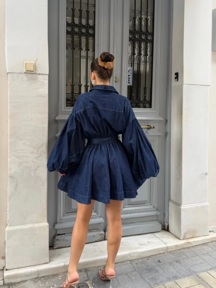 Midnight Denim Dress - Image 2