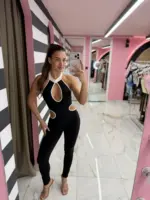 Midnight Cutout Jumpsuit