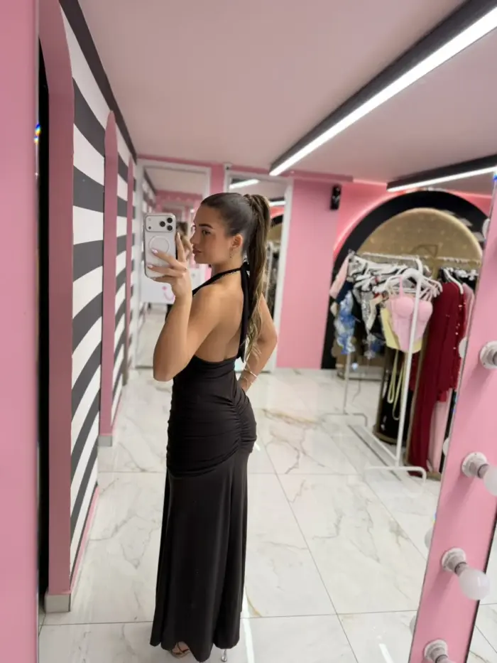 Midnight Elegance Dress - Image 2