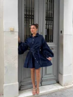 Midnight Denim Dress