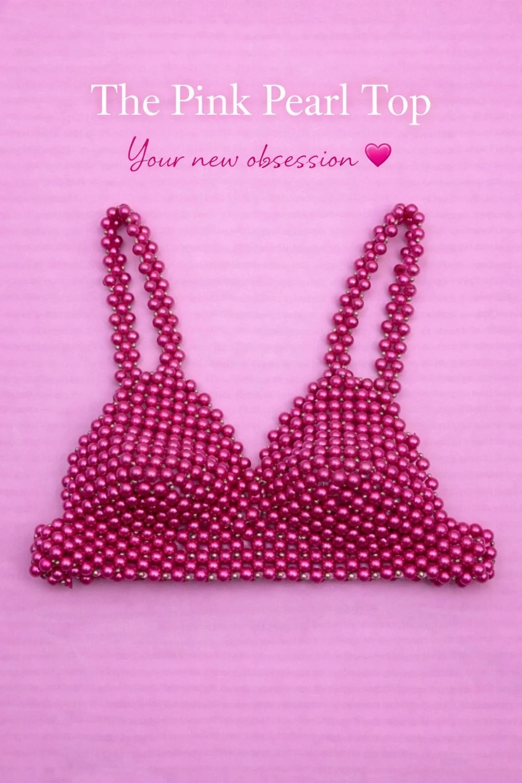 0-02-05-c16371b14a25879e28eca25bf1c4327deedd1667d436d2beb423a2762b33ac72_2211c97836f Pink Pearl Top - Image 1