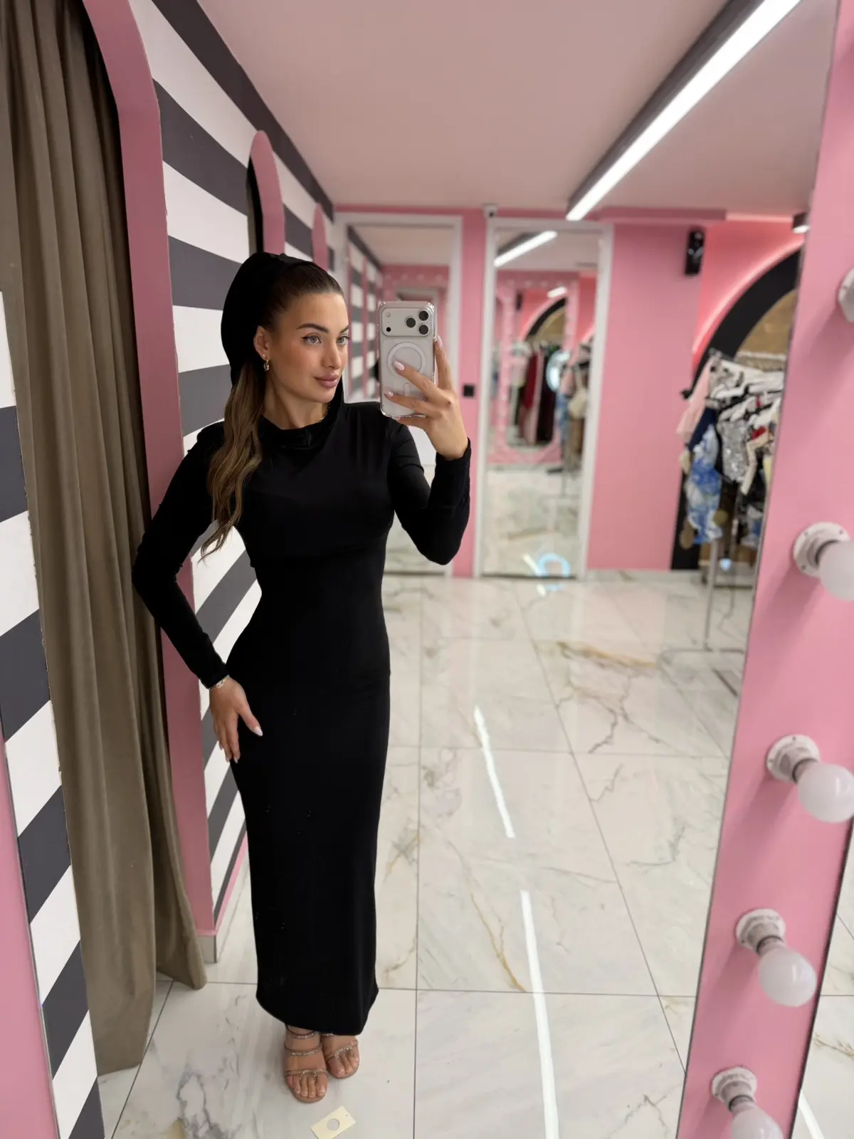 0-02-05-c44c96e38367c8c7b9f4d208982162a1a39e621050c1c76e927946232be0eab1_220cb80adde Midnight Muse Dress - Image 1