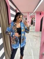 Wild Eye Statement Blazer