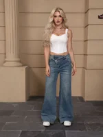 Flex Curve Denim Pants - Image 2