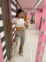 Teddy Vintage Denim Jeans