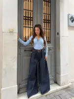 Urban Wide Leg Pants with Belt